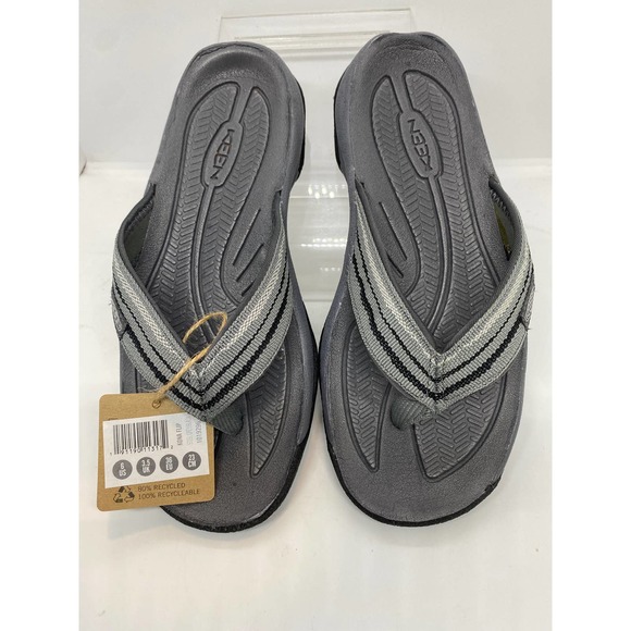 Keen Shoes New Keen Kona Flip Sandals Flip Flop Steel Greyblack Us